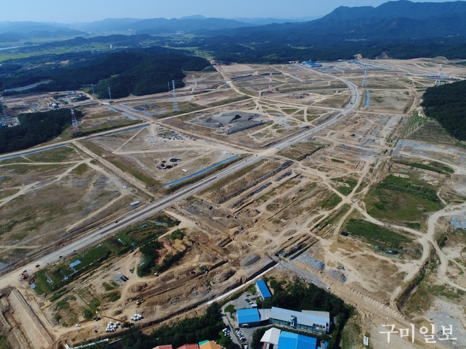 구미 국가5산업단지 조성도