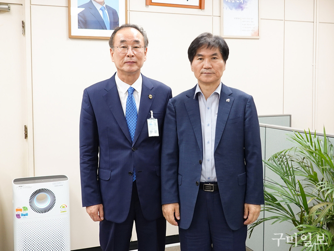 장세용 구미시장, 이용선 시민사회수석