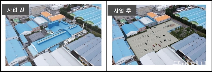 노상주차장 예상 조감도