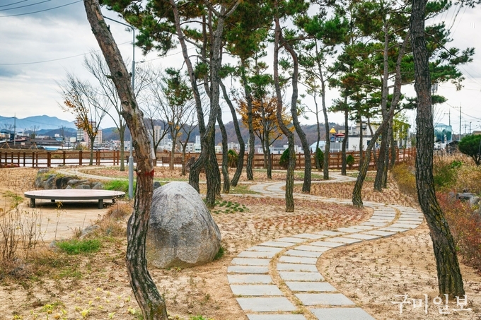 2021년 의성군 의성읍 생활체육시설 야구장 주변 소읍지역 실외정원