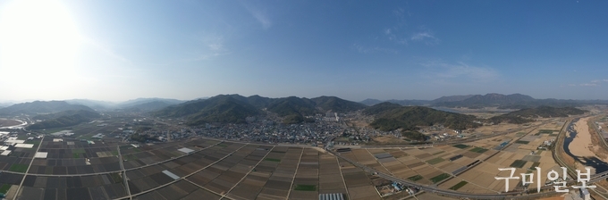 선산읍 전경사진