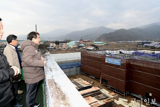 구성면 기초생활거점 조성사업 현장