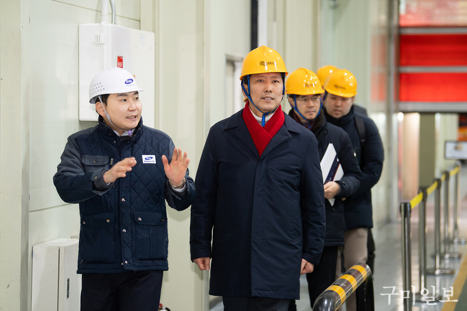 김장호 구미시장 ㈜서일 방문