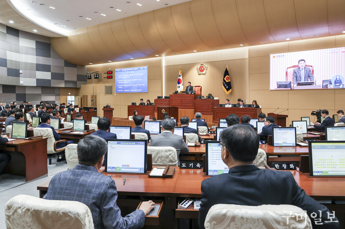 제345회 임시회 모습
