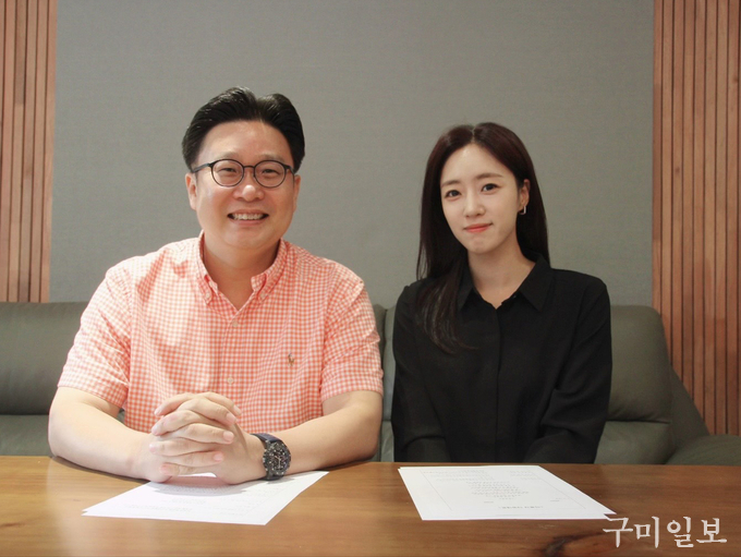 이번 영상을 기획한 서경덕 교수와 내레이션을 맡은 배우 함은정