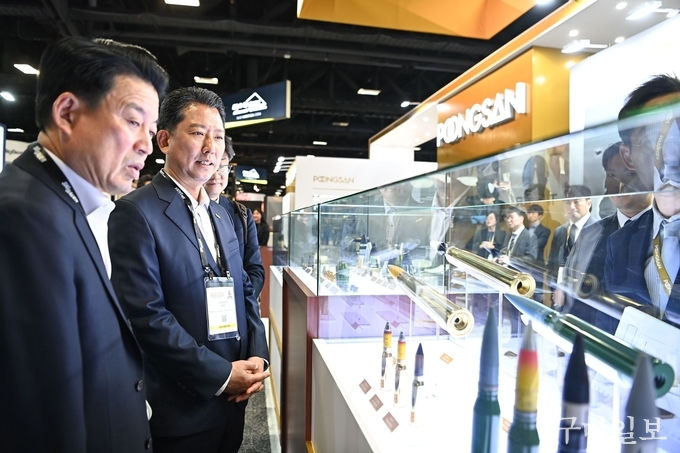 AUSA 2024 풍산 방문