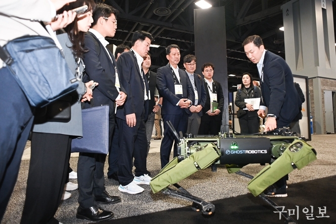 AUSA 2024 고스트로보틱스 방문