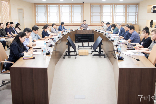 김장호 구미시장, ‘2025 구미푸드페스티벌 추진상황보고회’ 개최