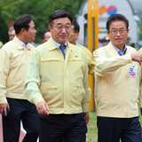 이철우 경상북도지사, 윤호중 행안부 장관과 APEC 주요시설 안전 점검 실시