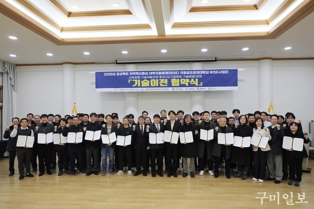 국립금오공과대학교, R&D 기술이전을 통해 지역 산업 경쟁력 ‘UP'