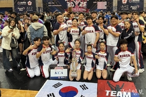 구미대학교 천무응원단 주축 국대팀, 대만 치어리딩 대회 1위 차지
