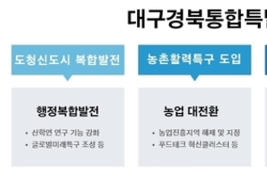 통합특별법, 경북 북부권 ‘북부 전략산업거점’으로 대개조