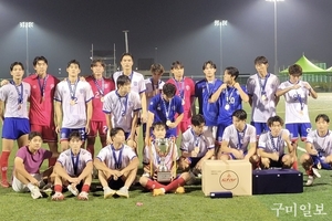 구미대학교 축구부, 프로리그 6명 진출 쾌거