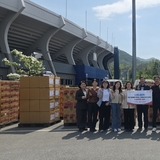 구미시, LG유니참(주) 4,000만원 상당 물품 전달 받아